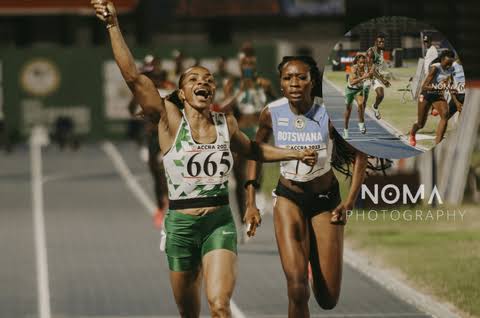 WONDERS OF THE 21ST CENTURY, AS OMOTOSHO SET NEW RELAY RECORD.