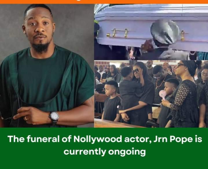 CELEBRITIES COMMERCIALIZE JNR. POPE’S BURIAL – OKWULUORA