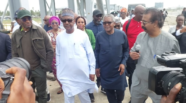 HOUSE OF REP. SPEAKER AND OTHERS VISIT DANGOTE REFINERY