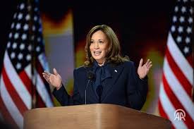 KAMALA ACCEPTS US DEMOCRATIC  PRESIDENTIAL NOMINATION