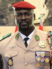 HEAD OF JUNTA IN GUINEA PROMOTES SELF TO ARMY GENERAL.