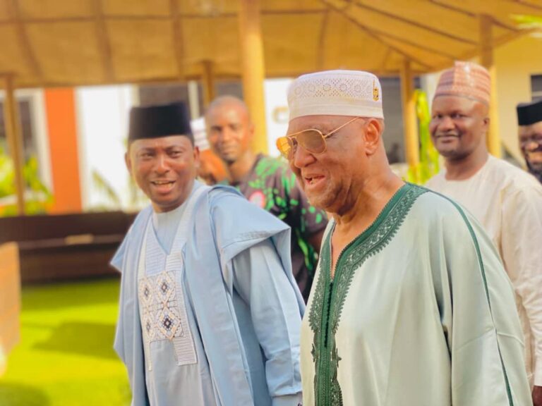 SALLAH CELEBRATION: NSHA SPEAKER HOSTS COL. SANI BELLO (RTD) AT ….