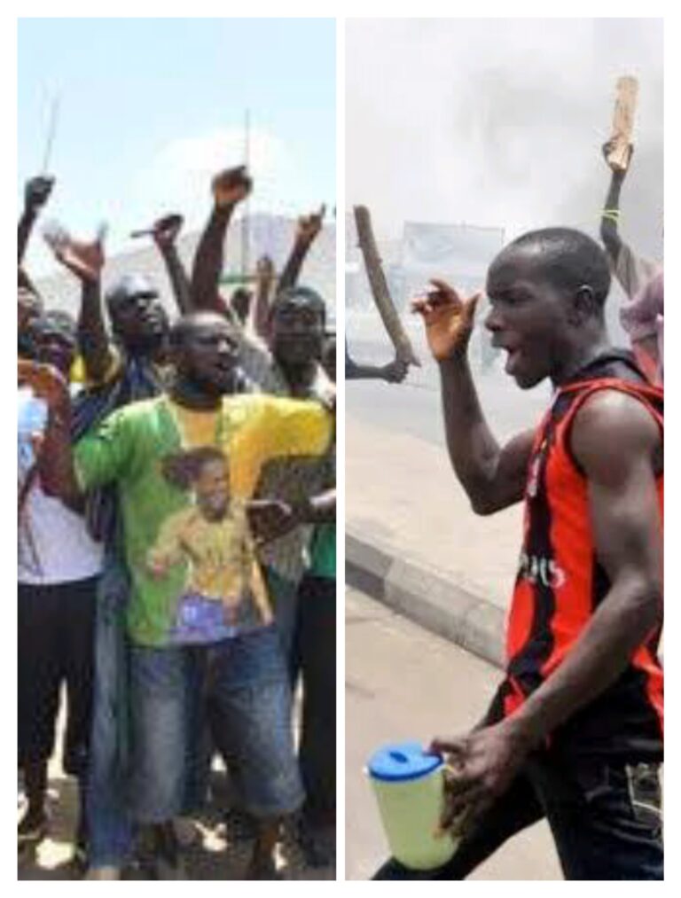 COMMISSIONER HUMILIATED BY IRATE YOUTHS….